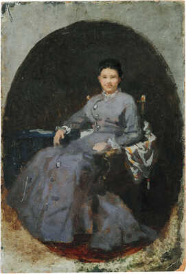 Брюллов Павел Александрович. Женский портрет